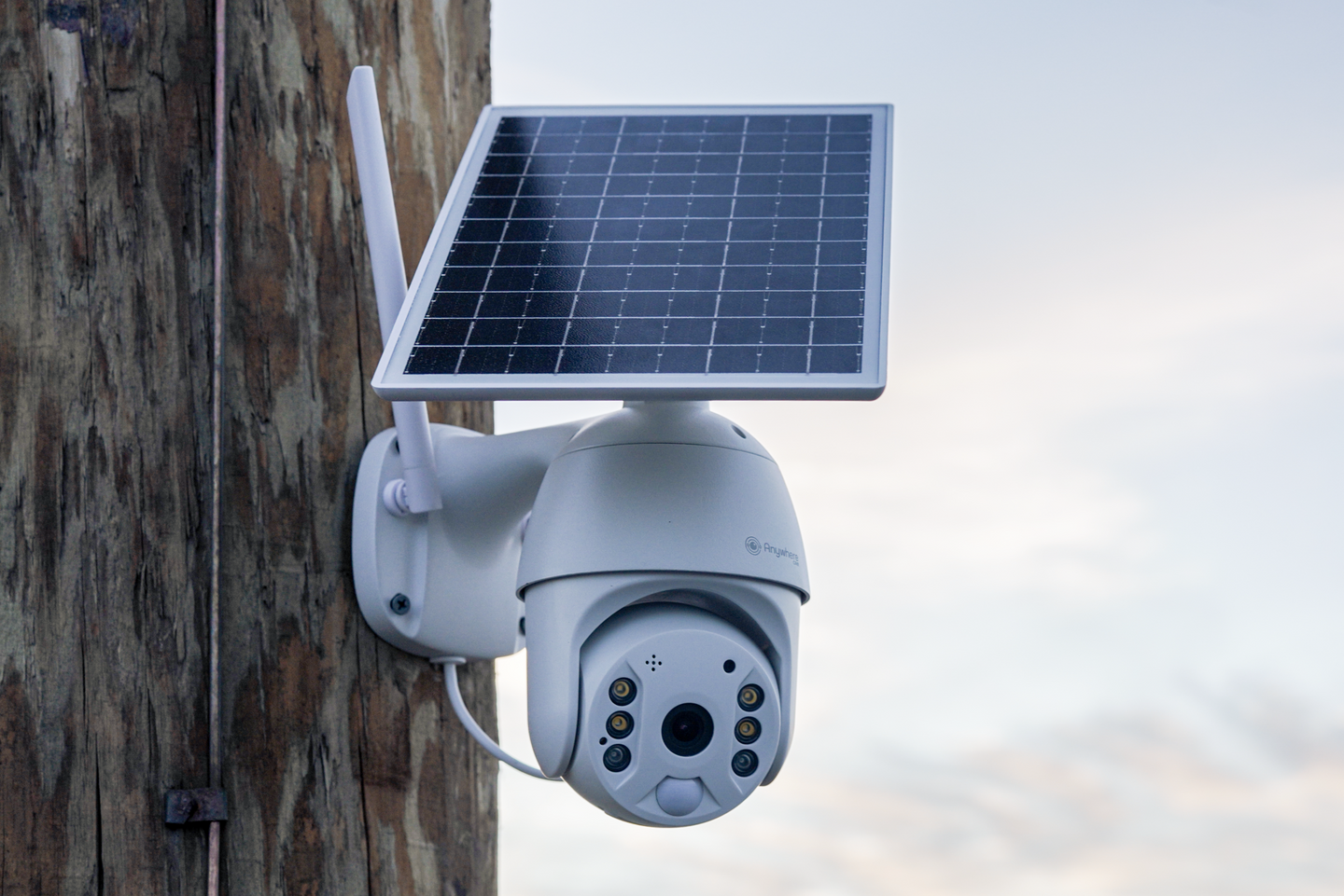 4G Solar Security Camera with PTZ | Eagle 4G + Unlimited – AnywhereCam